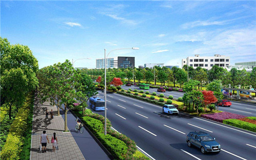 道路景觀綠化